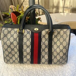 Gucci Supreme Web Boston - Vintage